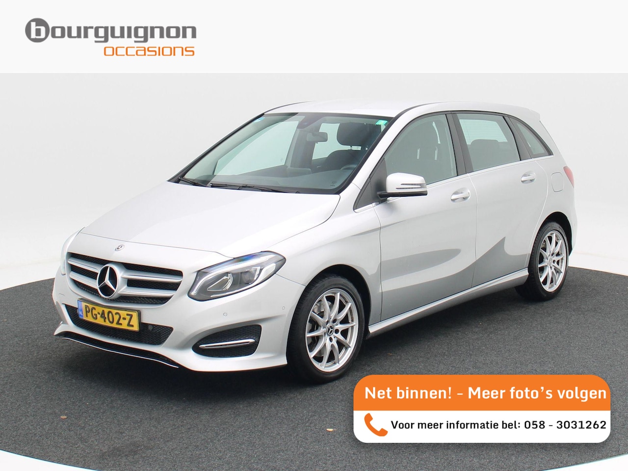Mercedes-Benz B-klasse - 250 Ambition Automaat 211 Pk | Camera | Keyless | LED | Navigatiesysteem | Parkeersensoren - AutoWereld.nl