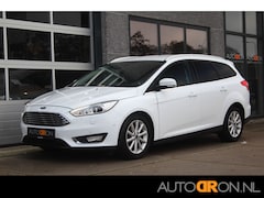 Ford Focus Wagon - 1.0 125 Pk Titanium Edition Half Leder Elec Stoel+Stoelverwarming Navi