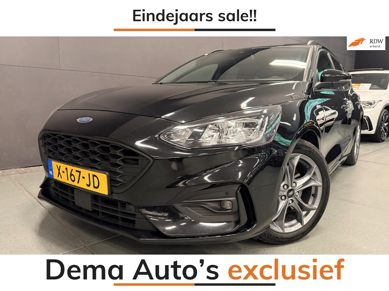 Ford Focus Wagon - 1.0 EcoBoost Hybrid ST Line X Business NAVI/CAM/DAB/CARPLAY/ECC/PDC/CRUISE/// - AutoWereld.nl