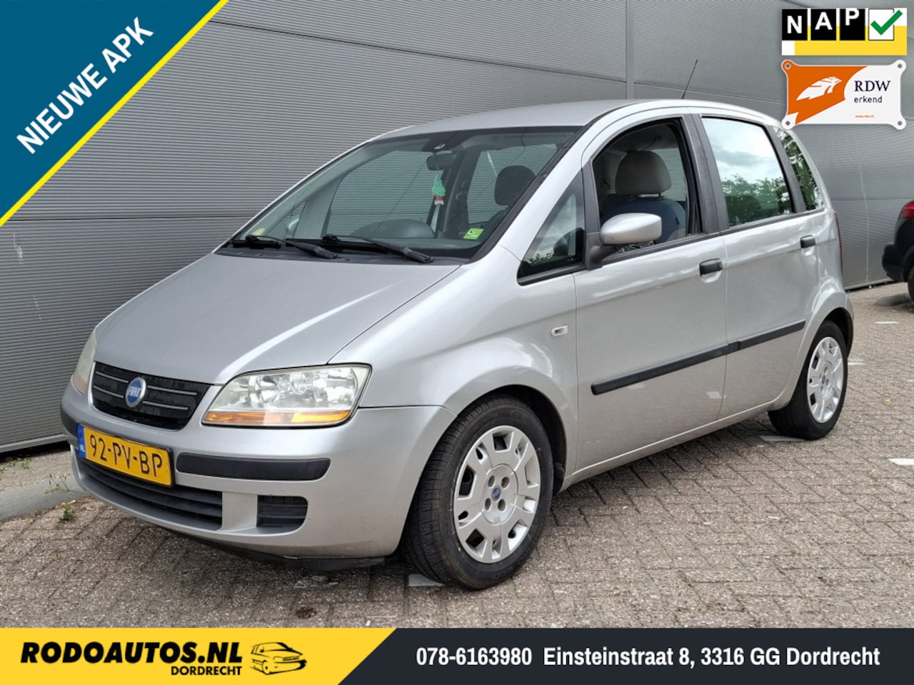 Fiat Idea - 1.4-16V Dynamic Plus Automaat LEES TEKST!!! - AutoWereld.nl