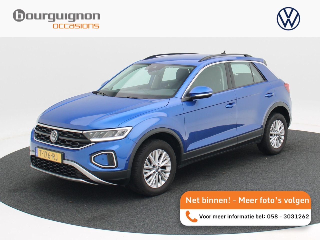 Volkswagen T-Roc - 1.0 TSi 110 Pk Life | Adaptive Cruise | Navigatie | CarPlay | Camera | Climate | 25.102 Km - AutoWereld.nl