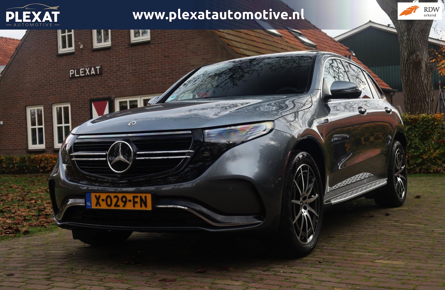 Mercedes-Benz EQC - 400 4MATIC Business Solution AMG 80 kWh Aut. | AMG-Styling | Burmester | Schuifdak | Memor - AutoWereld.nl