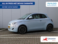 Fiat 500 - La Prima 42 kWh | Panoramadak | Leder | Keyless | Camera