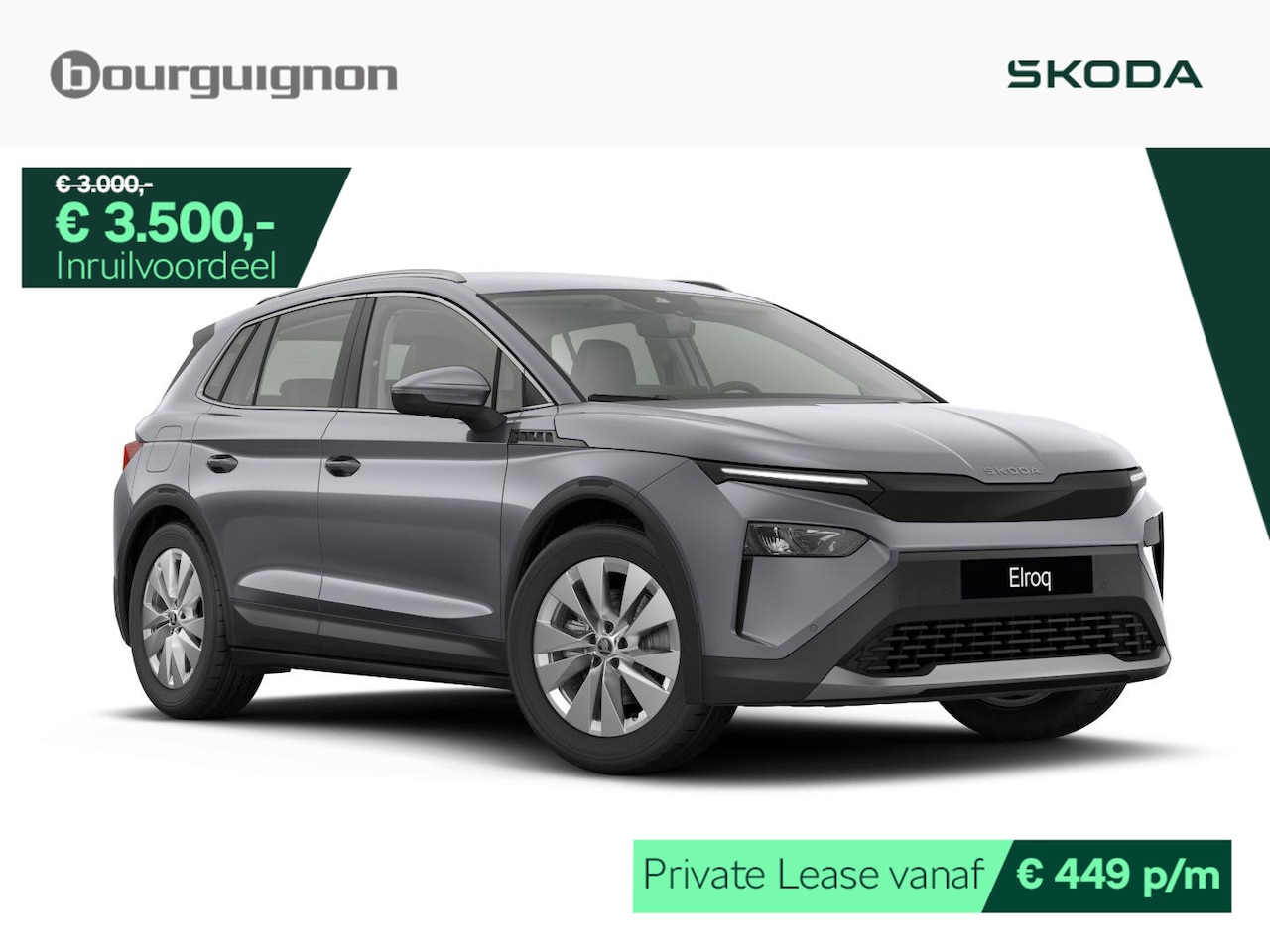 Skoda Elroq - Business Edition Tour 60 | 204 PK | Trekhaak | Stoelverwarming | Navigatie | Keyless - AutoWereld.nl