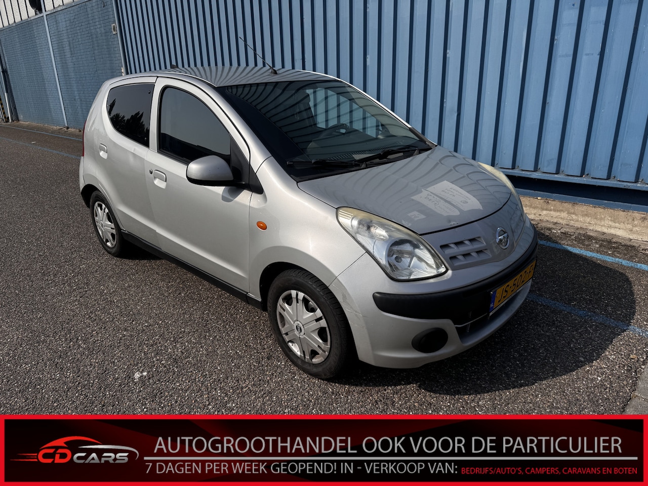 Nissan Pixo - 1.0 Acenta Airco, Radio, Mistlamo Bij de verkoop van gebruikte voertuigen door CD-Cars wor - AutoWereld.nl