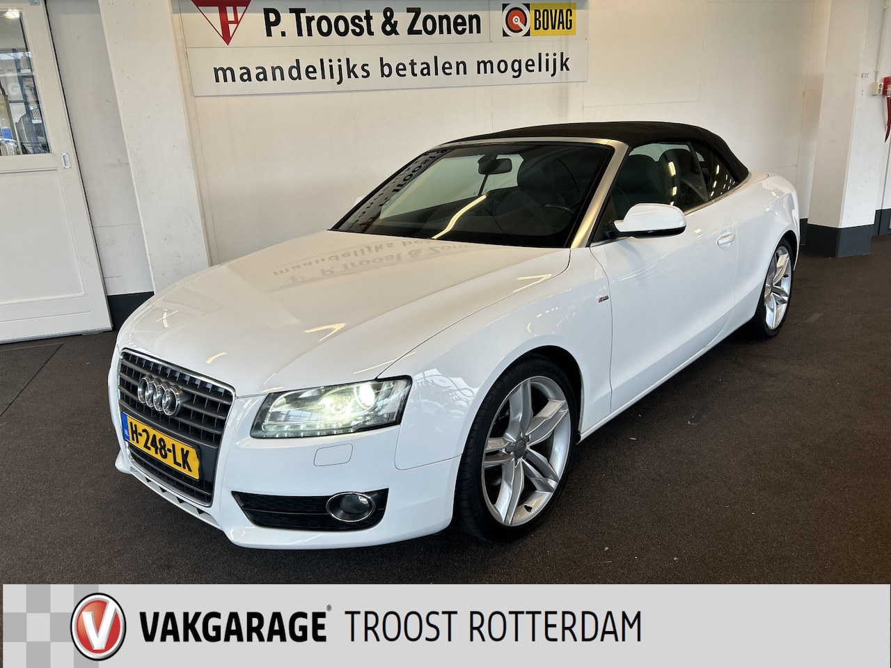 Audi A5 Cabriolet - 1.8 TFSI Pro S-Line | Automaat | Lederen bekleding | Cruise control | Climate control | Le - AutoWereld.nl