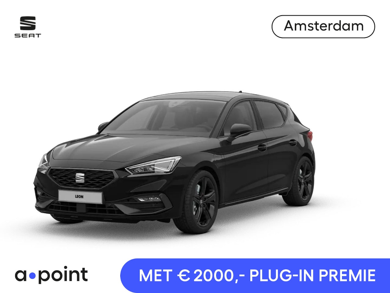 SEAT Leon - 1.5 TSI e-Hybrid FR Business | Black Pack | Glazen schuif-kanteldak | Safe & Driving Pack - AutoWereld.nl