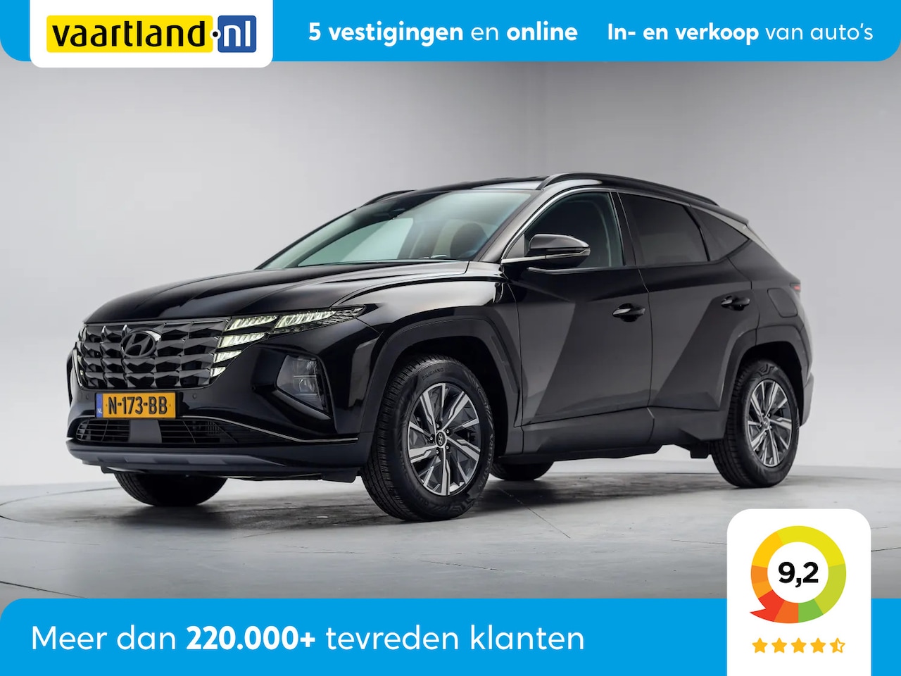 Hyundai Tucson - 1.6 T-GDI HEV Comf [ Stoelverwarming Achteruitrijcamera Android/Apple CarPlay ] - AutoWereld.nl