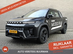 KGM Musso EV - Blackline 80.6 kWh 4WD Elektr. stoelen, Elektr. schuif/kanteldak, Achteruitrijcamera, Crui