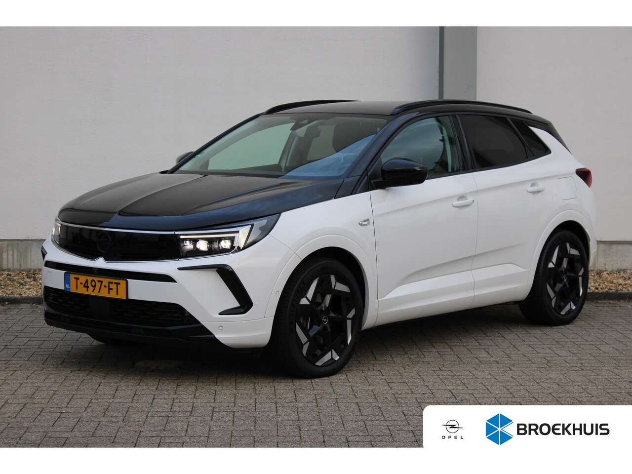 Opel Grandland - 1.6 Turbo 300 pk Plug-In Hybrid 4x4 GSe / Navigatie / 360 Camera / Keyless / LEDER / Stuur - AutoWereld.nl