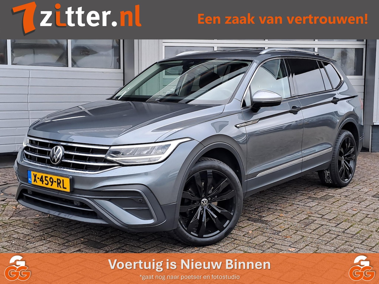 Volkswagen Tiguan Allspace - 1.5 TSI Life 1.5 TSI Life, 7-Persoons, Trekhaak, Virtual Cockpit, - AutoWereld.nl