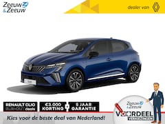 Renault Clio - E-Tech Full Hybrid 145 techno | NU met € 3000, - Zeeuw en Zeeuw RUN OUT korting | + 5 jaar