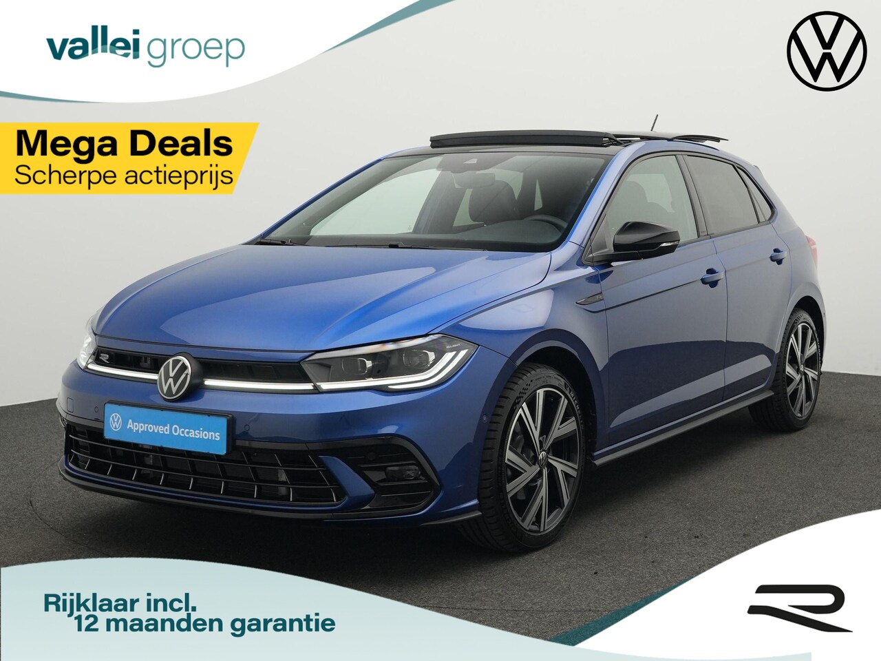 Volkswagen Polo - 1.0 TSI 115 pk DSG R-Line Business | Panoramadak | IQ Light | Beats | Achteruitrijcamera | - AutoWereld.nl