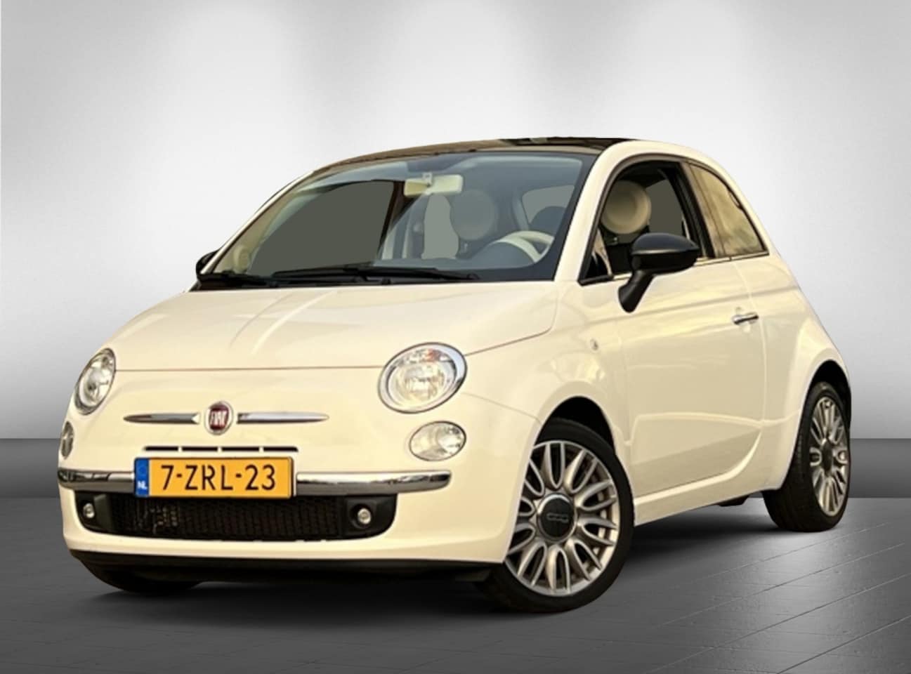Fiat 500 - 0.9 TwinAir T Cult | Leer | Pano | Airco - AutoWereld.nl