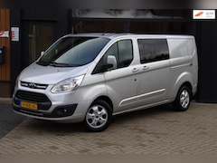 Ford Transit Custom - 290 2.0 TDCI L2H1 Limited DC |170 PK | Stoelverwarming | Navigatie | Cruise | 5 Zits | Cam