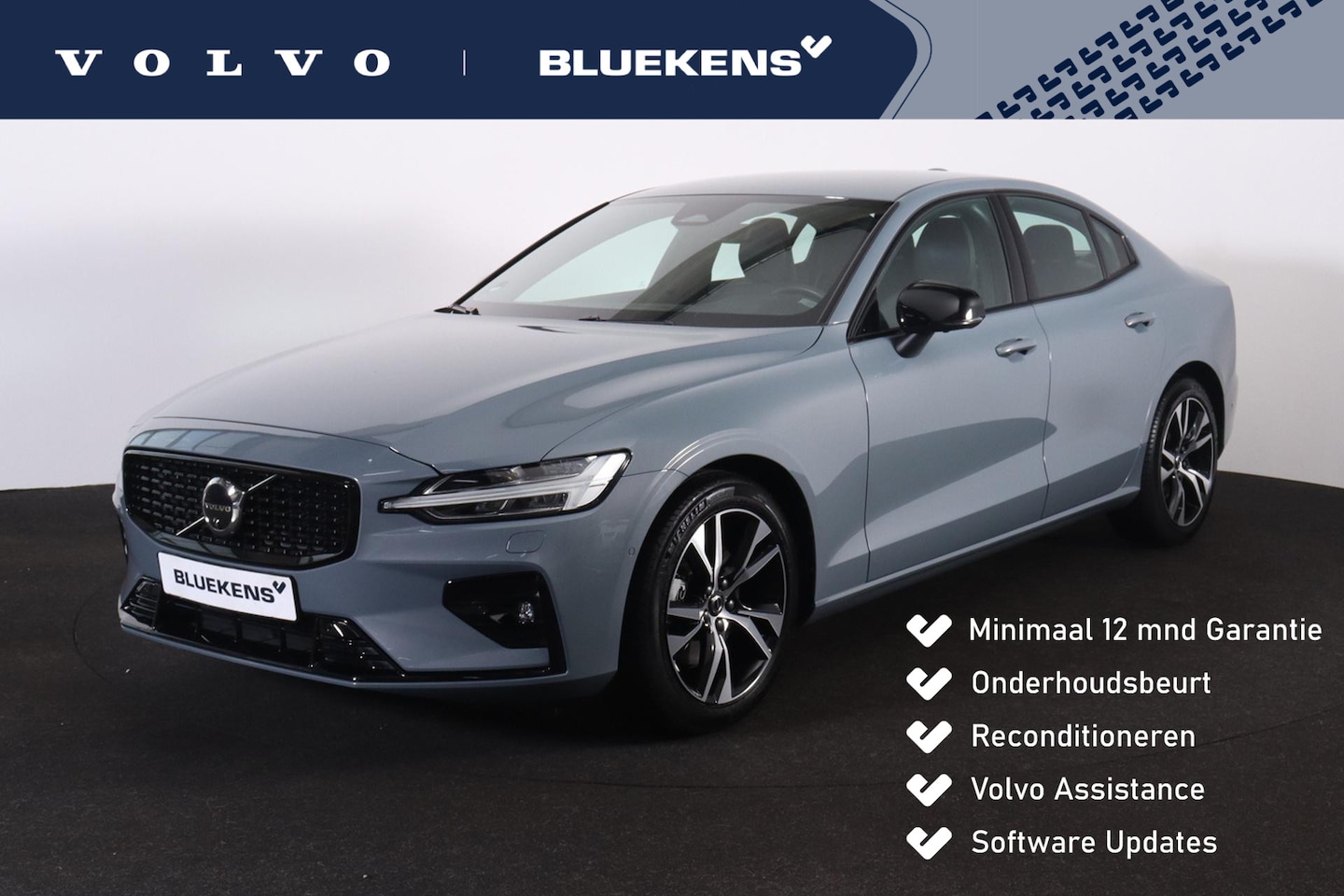 Volvo S60 - B4 Plus Dark - Intellisafe Assist/Surround - Parkeerverwarming met timer - Harman Kardon A - AutoWereld.nl