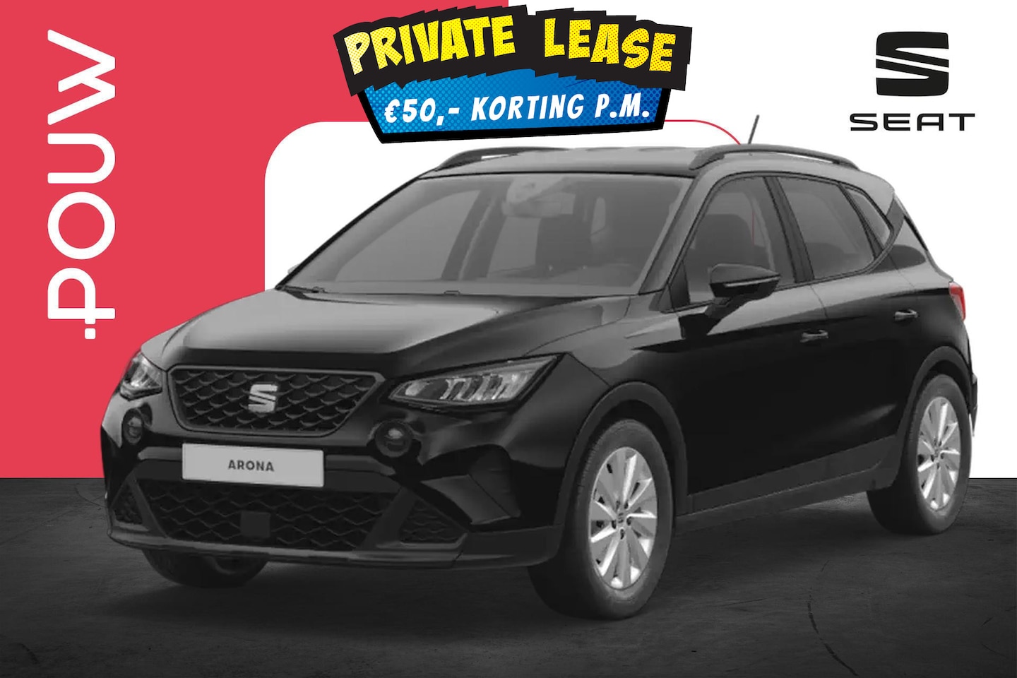 SEAT Arona - 1.0 EcoTSI 95pk Style Business Connect | 16" Velgen - AutoWereld.nl