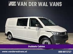 Volkswagen Transporter - 2.0 TDI L2H1 Dubbele Cabine Euro6 Airco | 2200kg Trekhaak | Apple Carplay Cruisecontrol, A