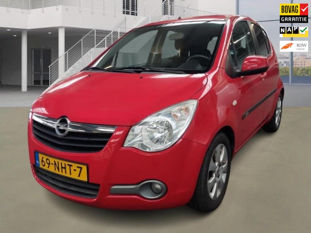 Opel Agila - 1.2 Edition Automaat 54.000 km +NAP NL-auto - AutoWereld.nl