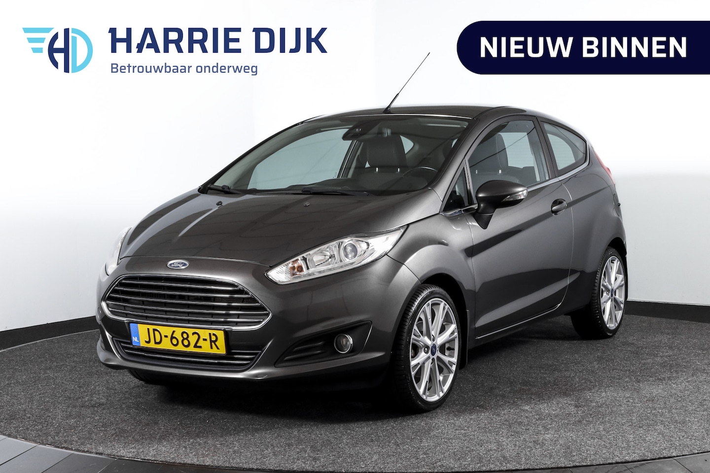 Ford Fiesta - 1.0 EcoBoost Titanium 100 PK | Cruise | PDC | Camera | NAV | ECC | LM 17" | - AutoWereld.nl
