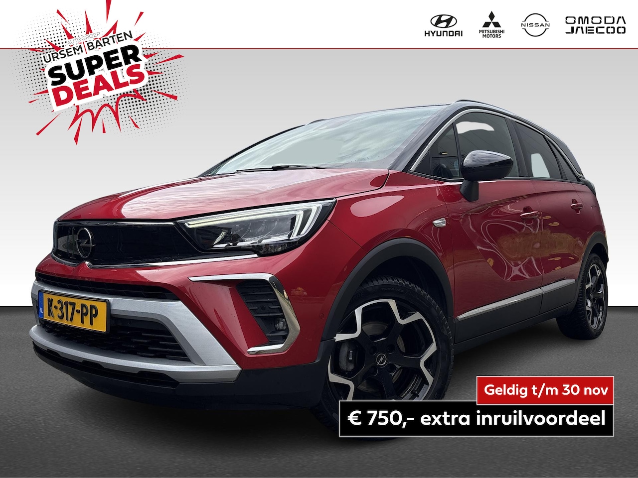 Opel Crossland - 1.2 Turbo Ultimate 1.2 Turbo Ultimate - AutoWereld.nl