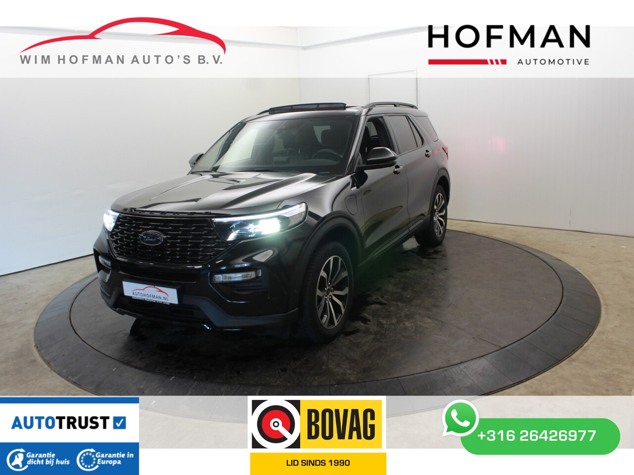 Ford Explorer - 3.0 V6 PHEV ST-Line 7 Per. Pano 360° Cam Trekh B&O El-Stoelen + Aklep - AutoWereld.nl