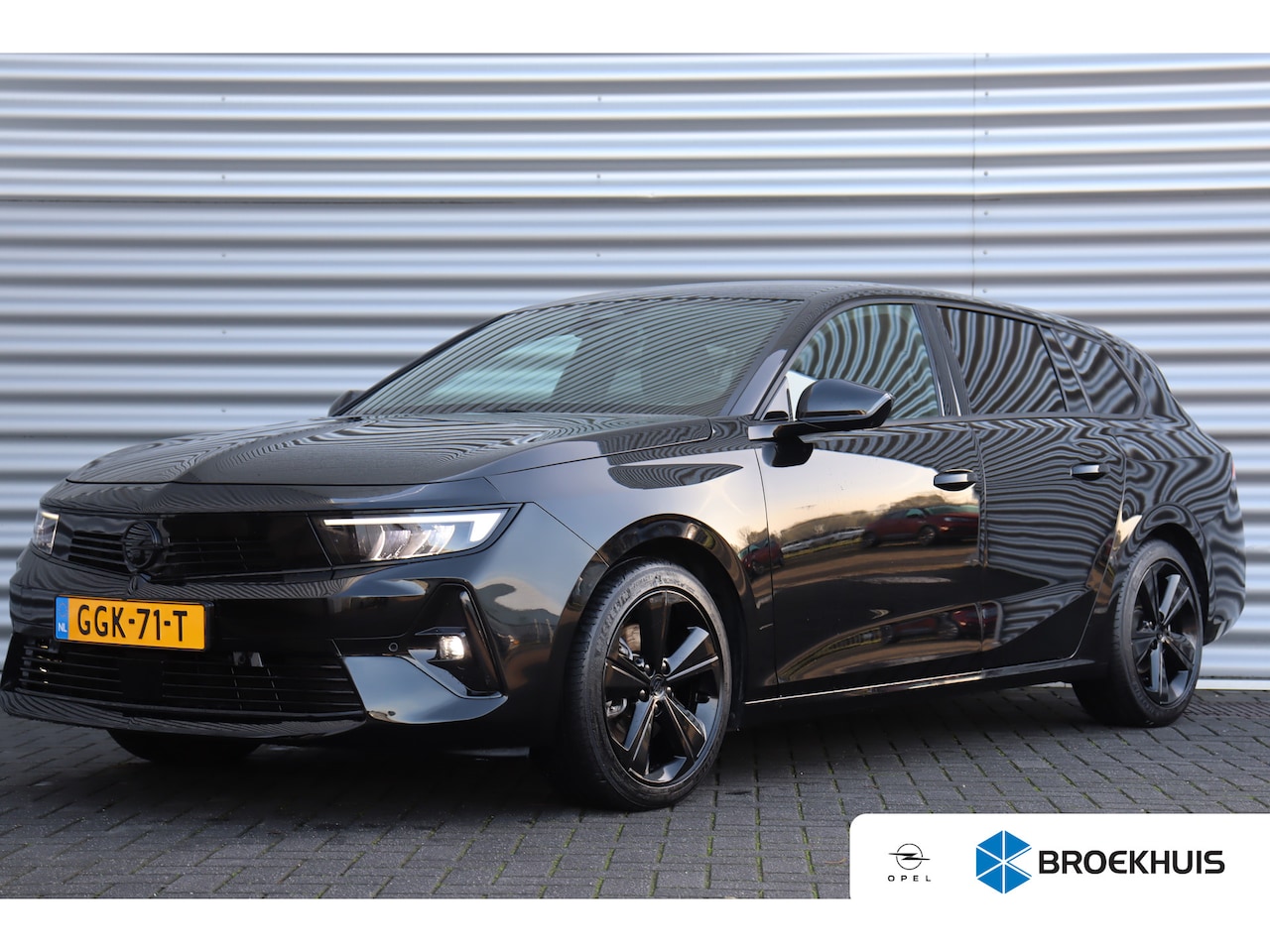 Opel Astra Sports Tourer - 1.2 TURBO HYBRID 136PK GS AUTOMAAT / NAVI / LEDER / CLIMA / LED / PDC / AGR / 17" LMV / CA - AutoWereld.nl