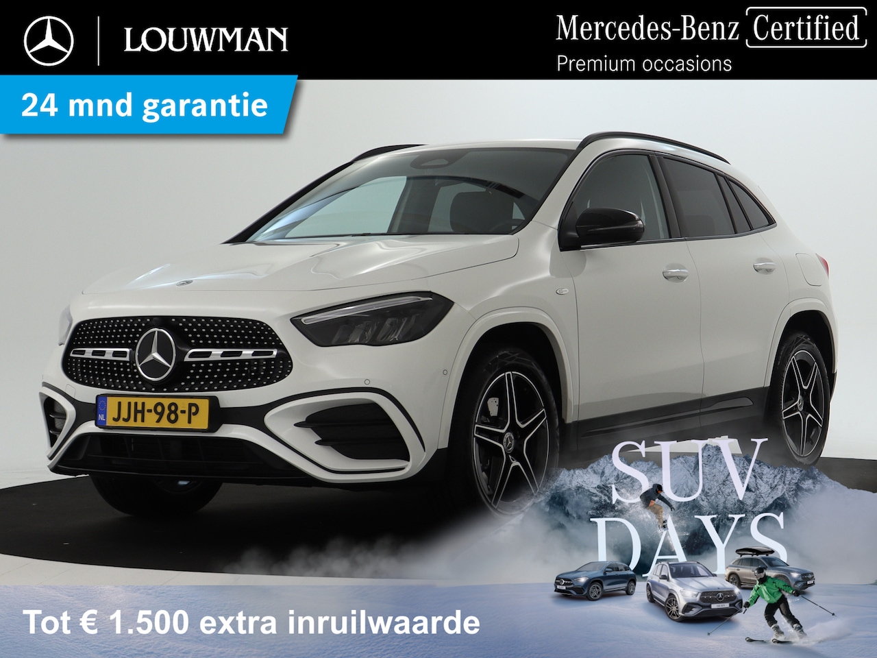 Mercedes-Benz GLA-Klasse - 250 e AMG Plug-In Hybride | Trekhaak | AMG Line Advanced Plus | Night Pakket | Dodehoek As - AutoWereld.nl
