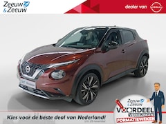 Nissan Juke - 1.0 DIG-T N-Design *Automaat*Navi+360Camera*Adapt. Cruise Control*Climate Control*Bose Aud
