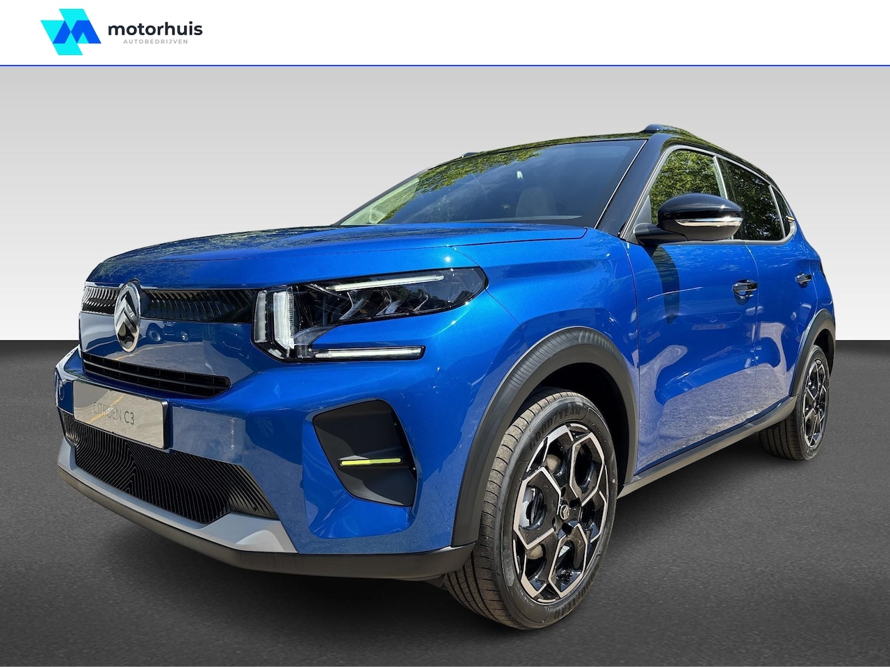 Citroën C3 - | MAX Hybrid Automaat | Bright Blue | Navi | Camera | Climate | 17” LMV | - AutoWereld.nl