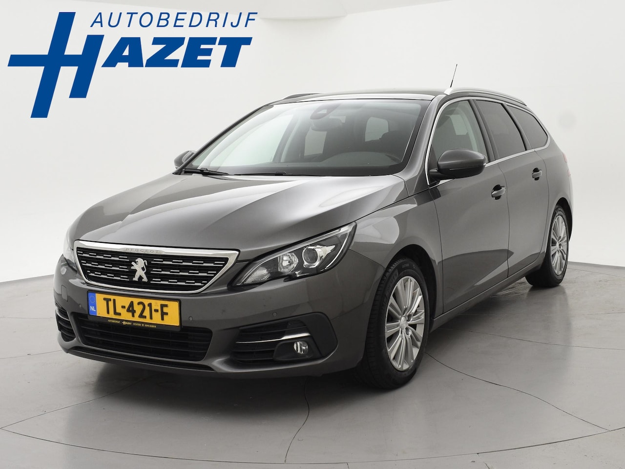 Peugeot 308 SW - 1.5 BLUEHDI 130 PK PREMIUM *BTW* + TREKHAAK | PANORAMA | CAMERA | APPEL CARPLAY - AutoWereld.nl