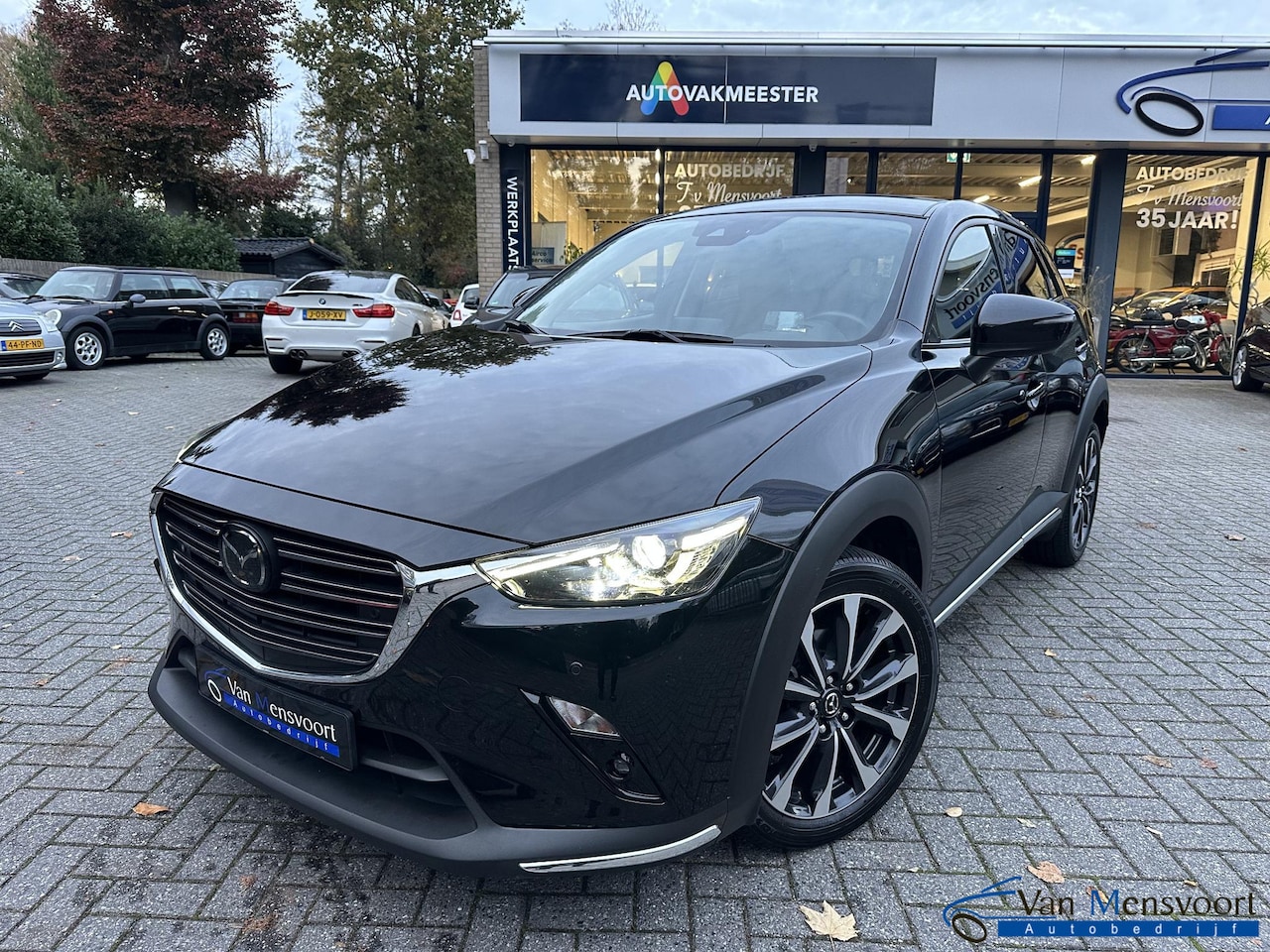 Mazda CX-3 - 2.0 Automaat SkyActiv-G 120 GT-M ACC|LED|Headup|Dodehoek|Bose|Keyless - AutoWereld.nl