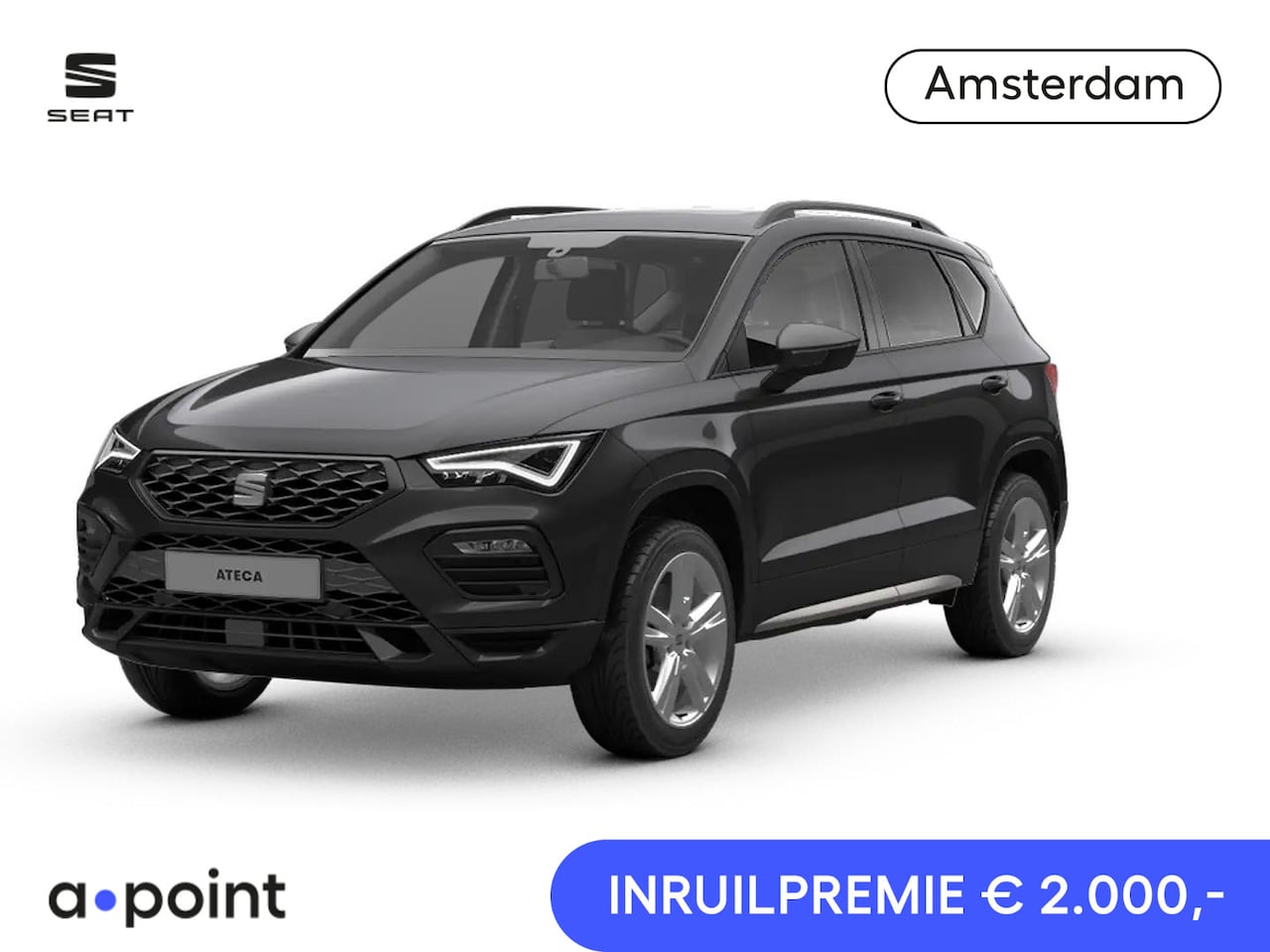 SEAT Ateca - 1.5 TSI FR Business Intense | Panoramisch kanteldak | Afneembare trekhaak | Safe & Driving - AutoWereld.nl