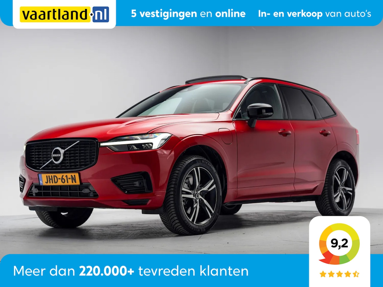 Volvo XC60 - 2.0 T6 Recharge R-Design [ Panorama Standkachel Navi Camera Apple/Android ] - AutoWereld.nl