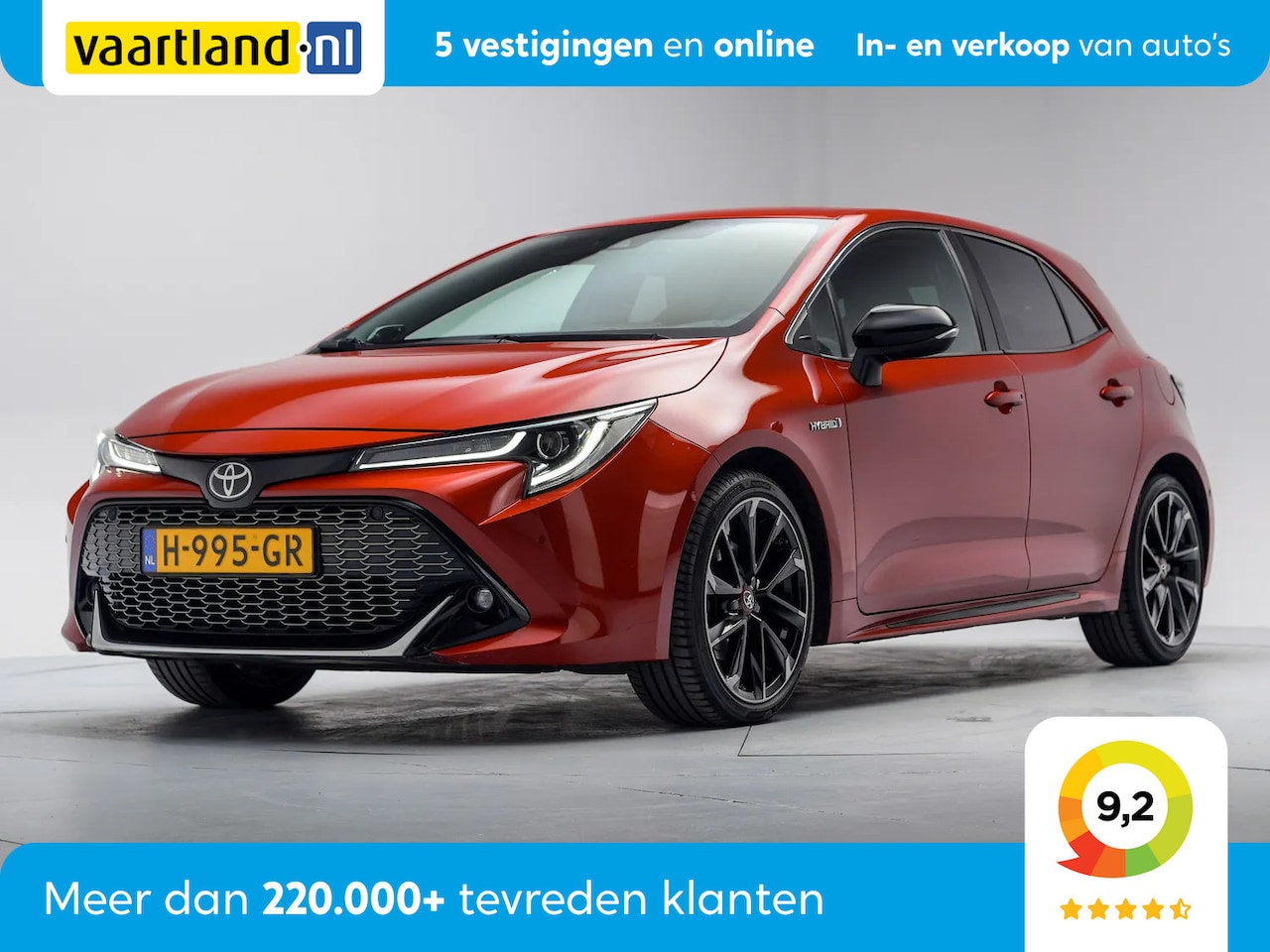Toyota Corolla - 2.0 Hybrid 184pk GR-Sport [ LED JBL-audio Navi Stoelverwarming ] - AutoWereld.nl