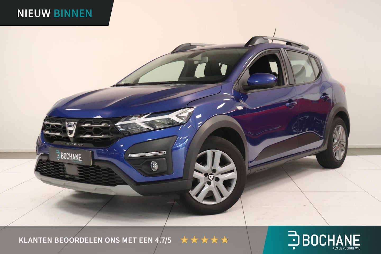 Dacia Sandero Stepway - 1.0 TCe 100 Bi-Fuel Comfort | Climate control | Navigatie | Trekhaak | ApplCarplay Android - AutoWereld.nl