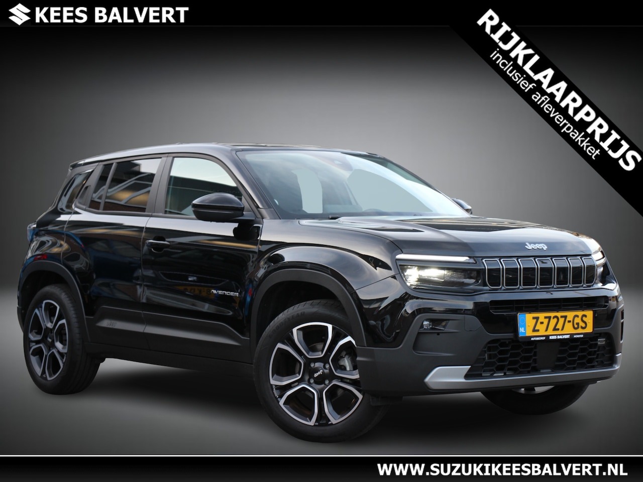 Jeep Avenger - 1.2 Altitude | Infotainment & Convenience pack | Winter pack | Keyless | Navi | Elek. acht - AutoWereld.nl