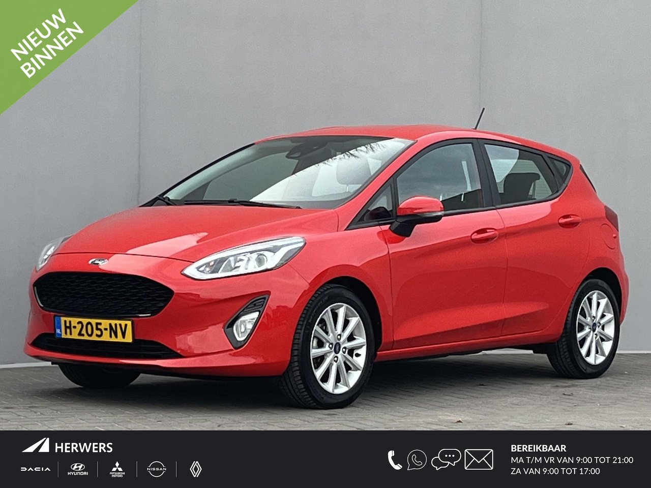 Ford Fiesta - 1.0 EcoBoost Titanium / Stoel- & Stuurverwarming / Voorruitverwarming / Parkeersensoren Ac - AutoWereld.nl