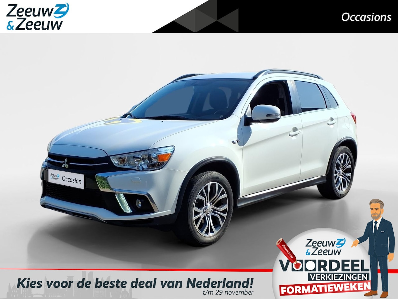 Mitsubishi ASX - 1.6 Cleartec Connect Pro Trekhaak | Navigatie | Cruise Control | Camera | Bluetooth | Deal - AutoWereld.nl