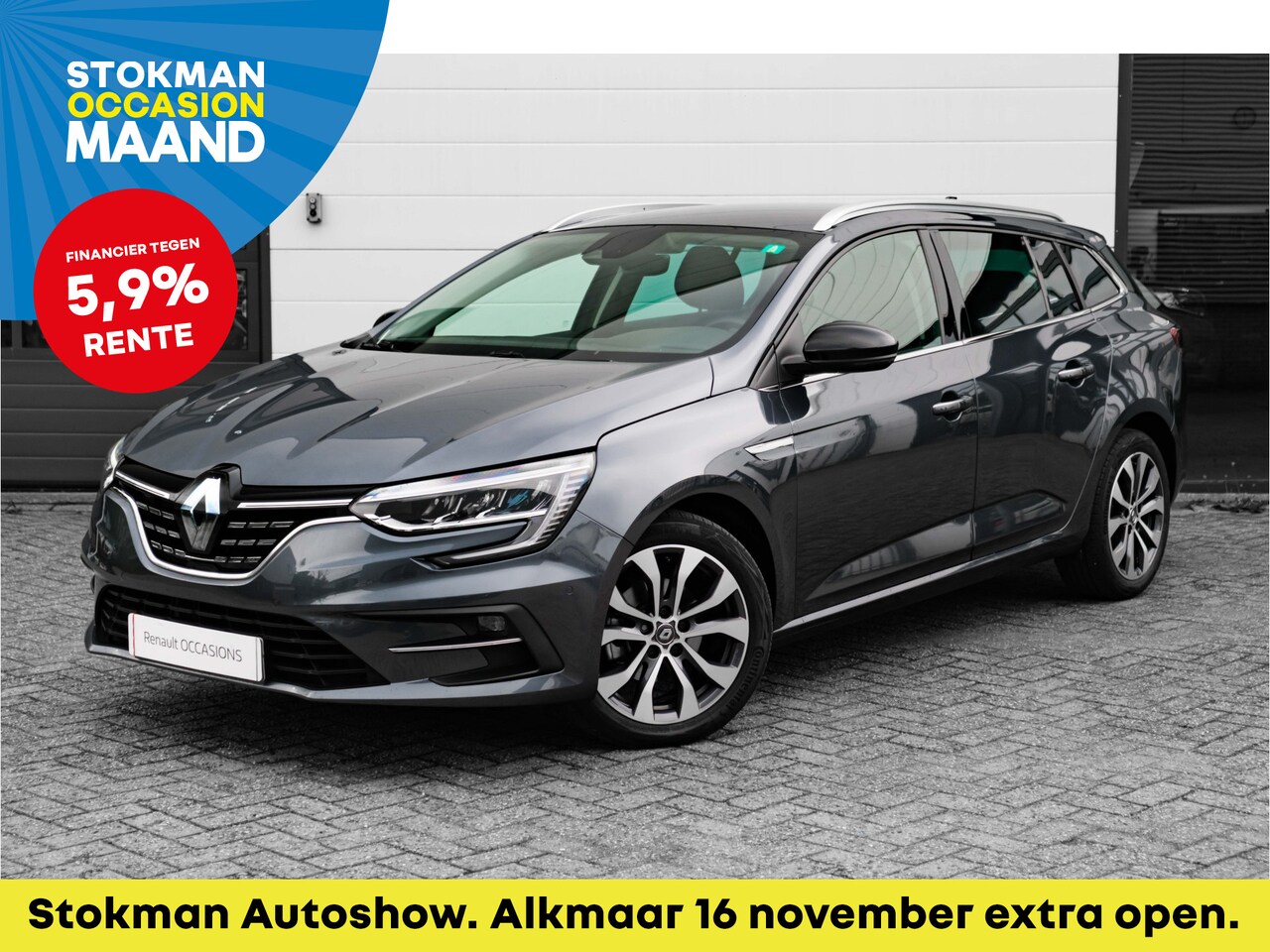 Renault Mégane Estate - 1.3 TCe 140 PK Techno | Automaat | Camera achter | LM Velgen | 1700 kg aanhanger gewicht | - AutoWereld.nl