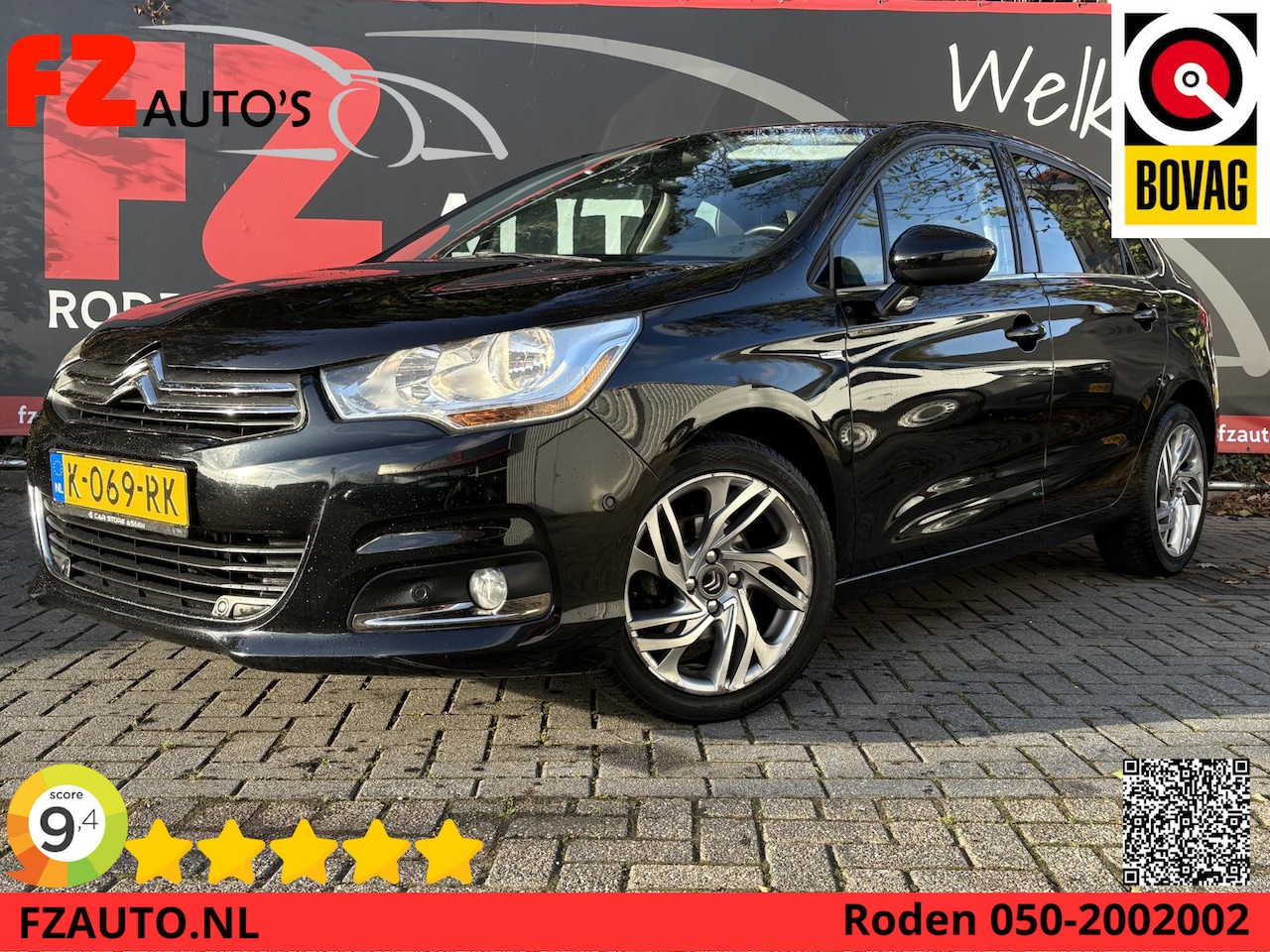 Citroën C4 - 1.6 VTi Exclusive - Airconditioning -Parkeersensoren V+A - Cruise Control - AutoWereld.nl