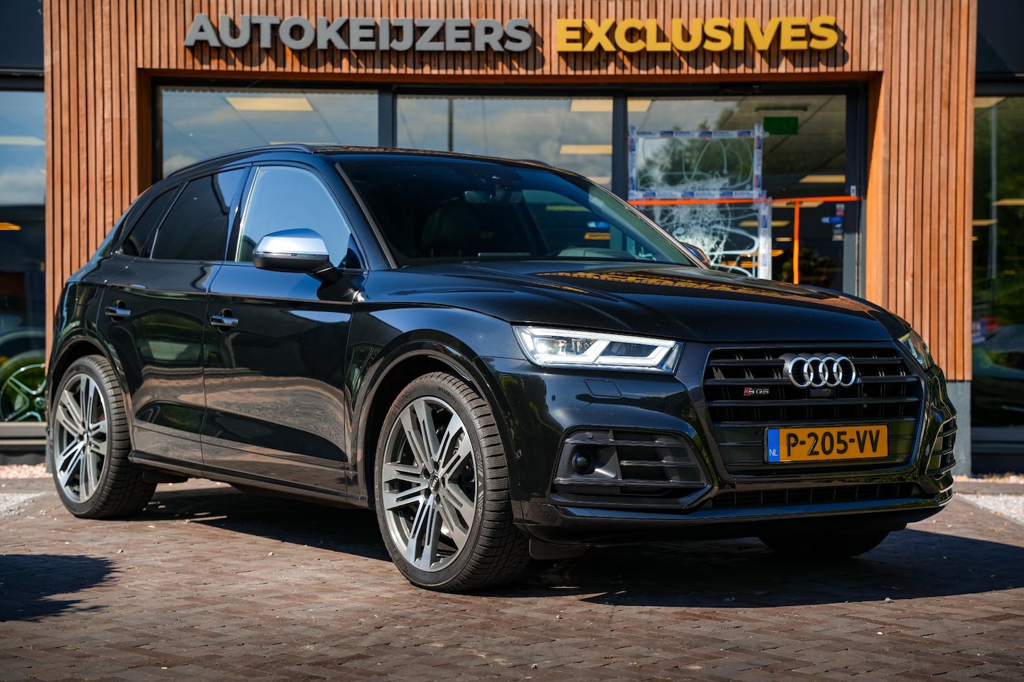 Audi Q5 SQ5 - 3.0 TDI quattro Panoramadak Luchtvering B&O Carbon Adapt. Cruise 360Cam Memory 21''LM - AutoWereld.nl