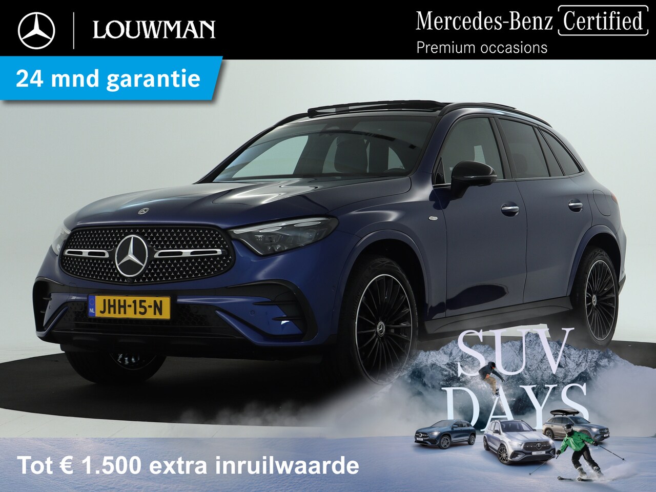 Mercedes-Benz GLC-klasse - 300 e 4MATIC AMG Plug-In Hybride AMG line | Night Pakket | Panorama Schuif-Kanteldak | 20" - AutoWereld.nl