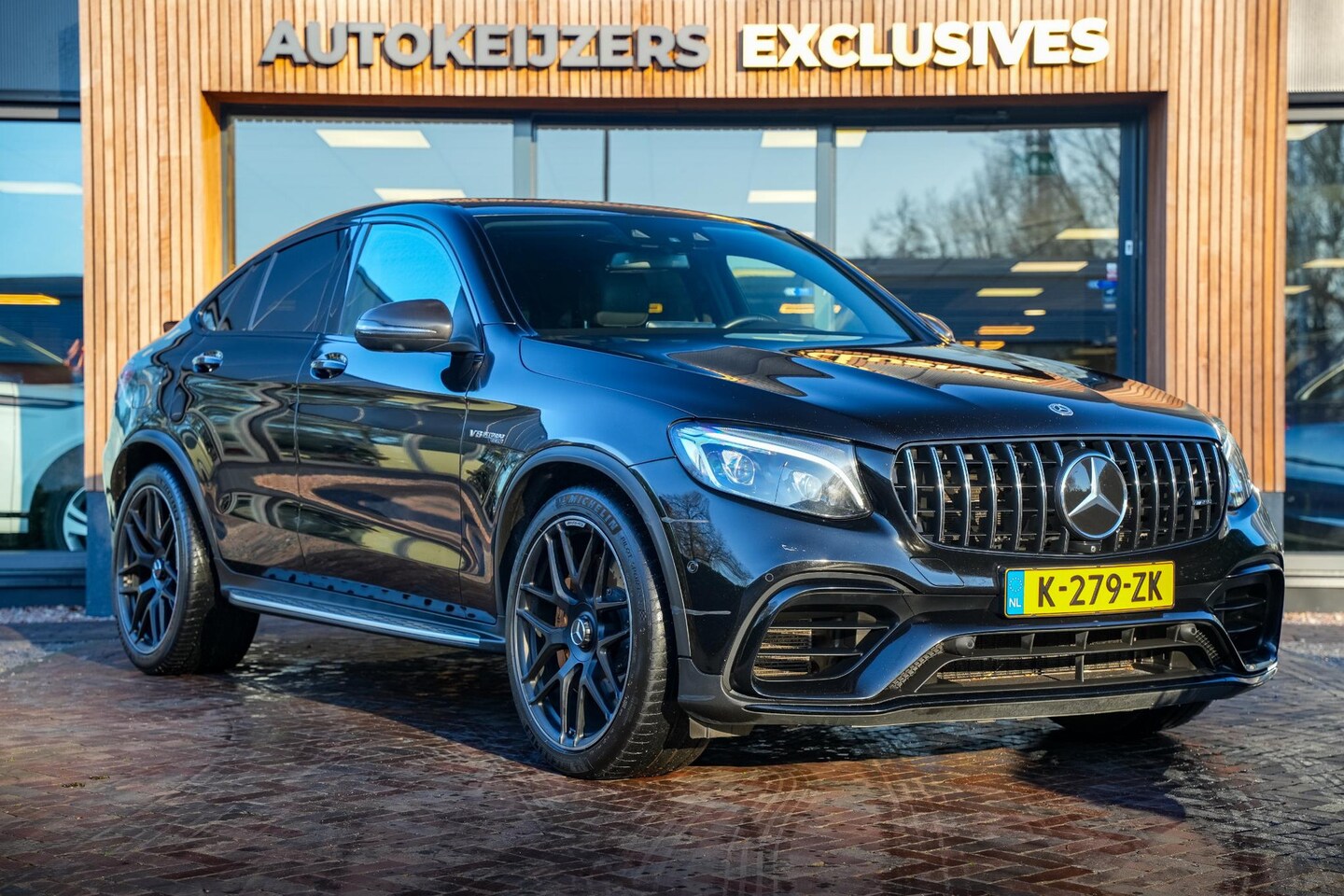Mercedes-Benz GLC-klasse Coupé - AMG 63 S 4MATIC+ Panoramadak HUD Adapt. Cruise Burmester Nappaleder Trekhaak - AutoWereld.nl