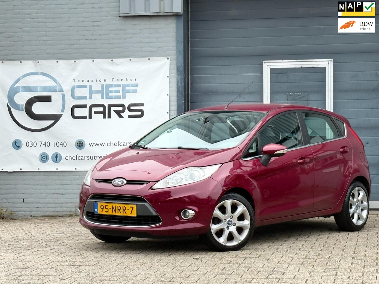 Ford Fiesta - 1.25|NAP|NIEUWEAPK|AIRCO|CRUISE|PDC|5DR|BOEKJES! - AutoWereld.nl