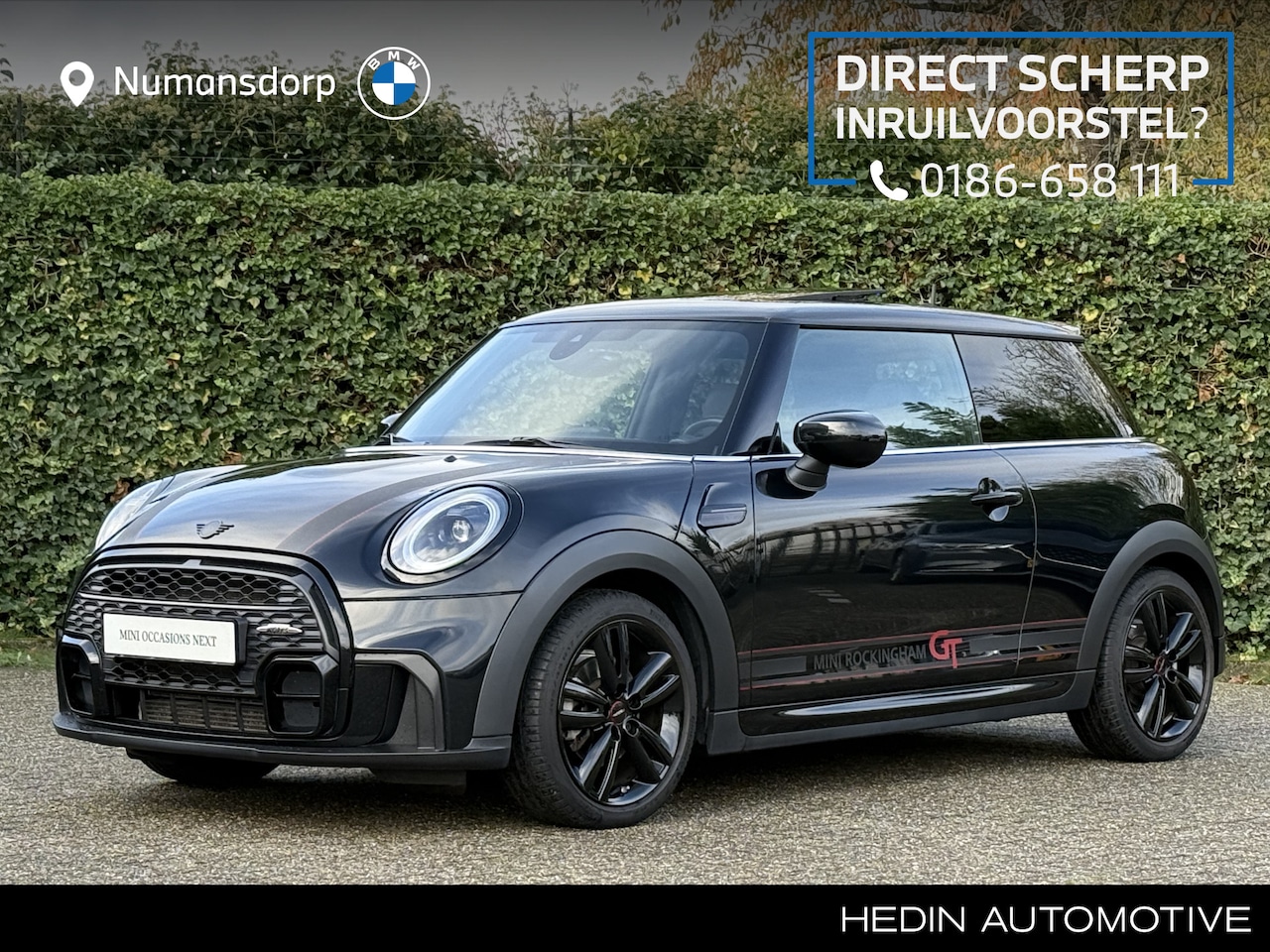 MINI John Cooper Works - 3-deurs 1.5 | Panorama. | JCW | Driving Ass. | Apple CP | Piano Black Pack | Stoelverw. - AutoWereld.nl