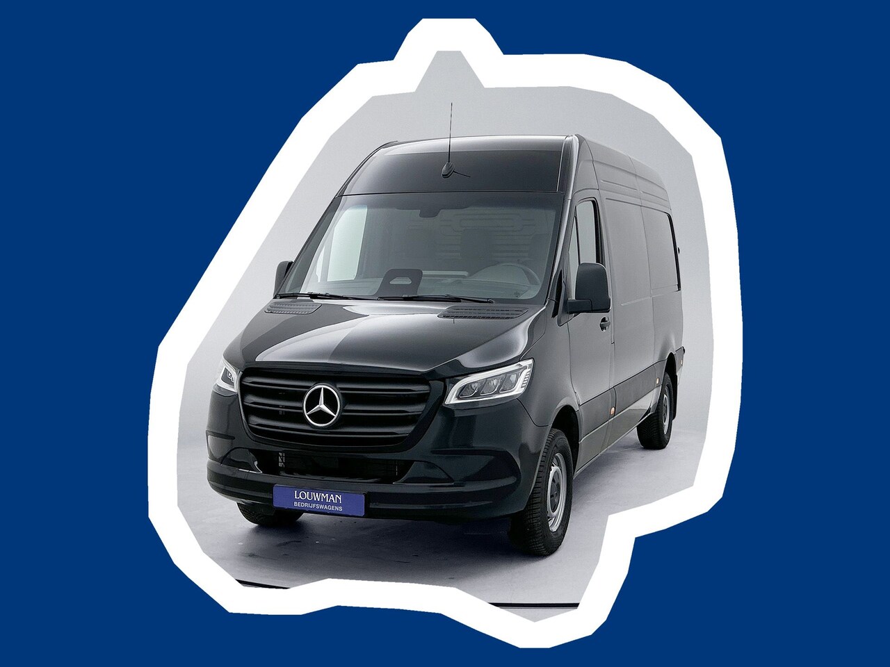 Mercedes-Benz Sprinter - 317 CDI L2H2 Facelift Led 3500KG trekgewicht BPM-Vrij Direct Leverbaar Navigatie LED Achte - AutoWereld.nl