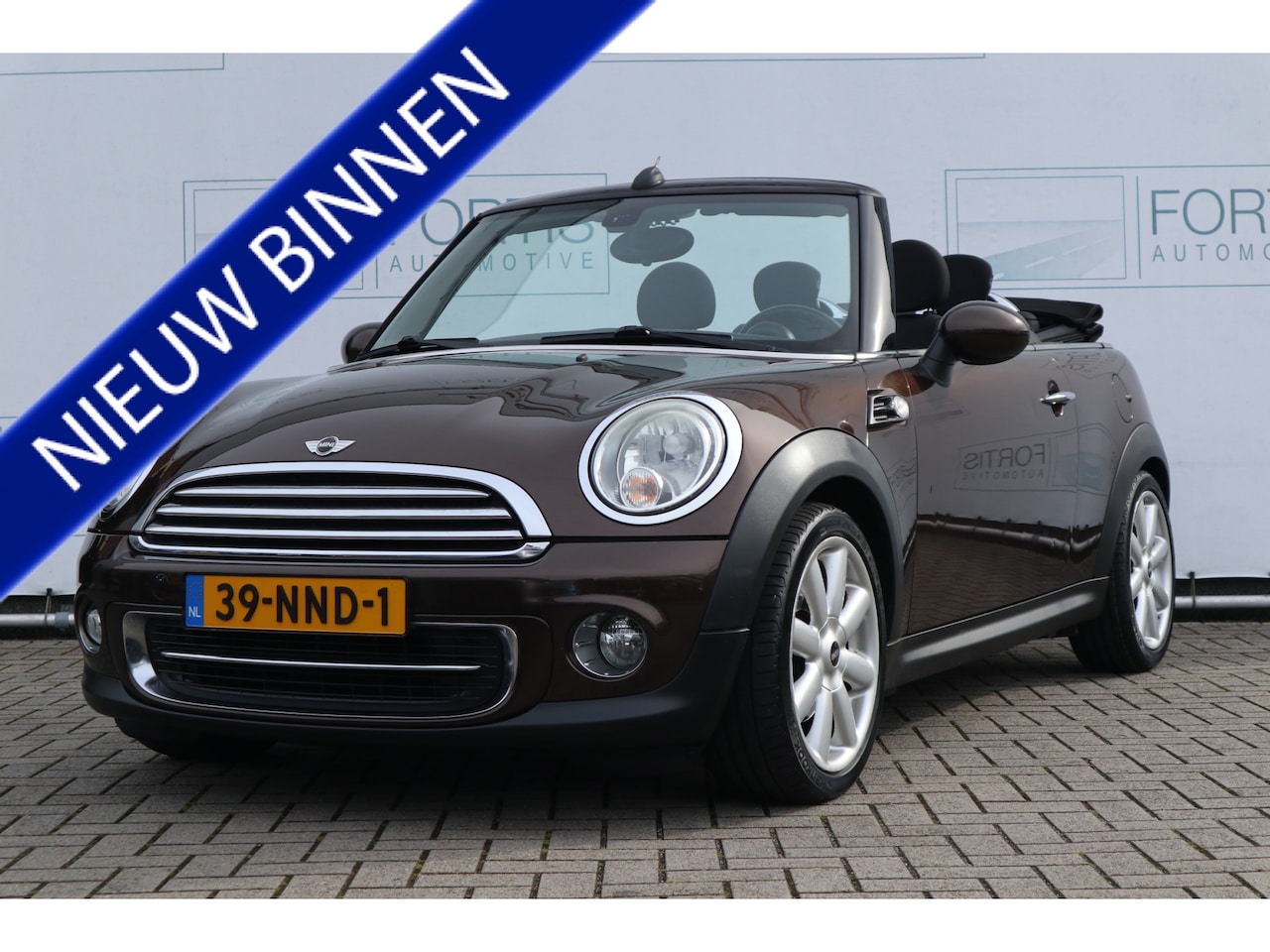 MINI Cabrio - Mini 1.6 Cooper Pepper NL AUTO | NETTE AUTO | ECC | CABRIO | LMV | - AutoWereld.nl