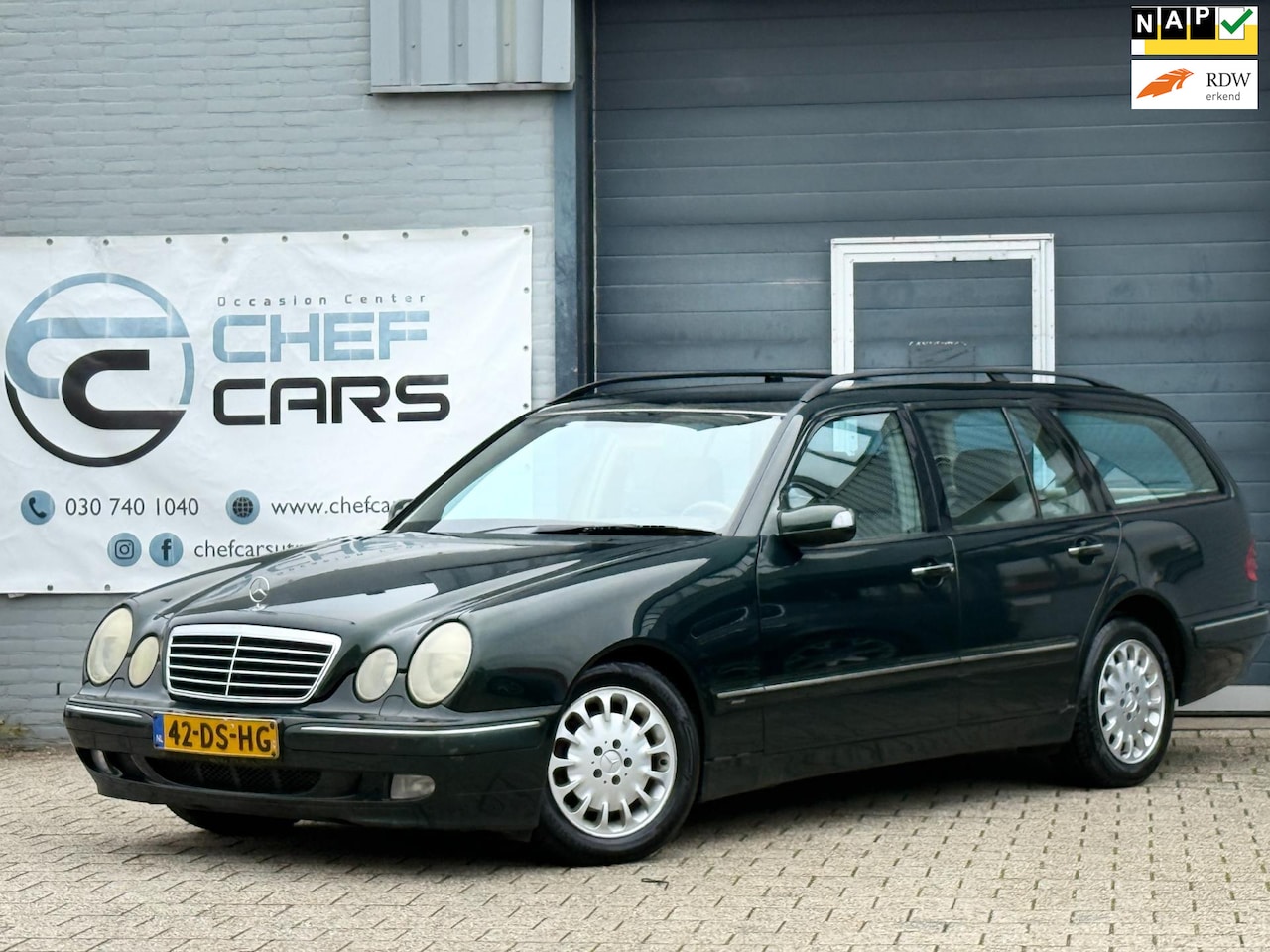 Mercedes-Benz E-klasse - 320 CDI|NAP|APK|AUTOMAAT|1EIGENAAR|BOEKJES! - AutoWereld.nl