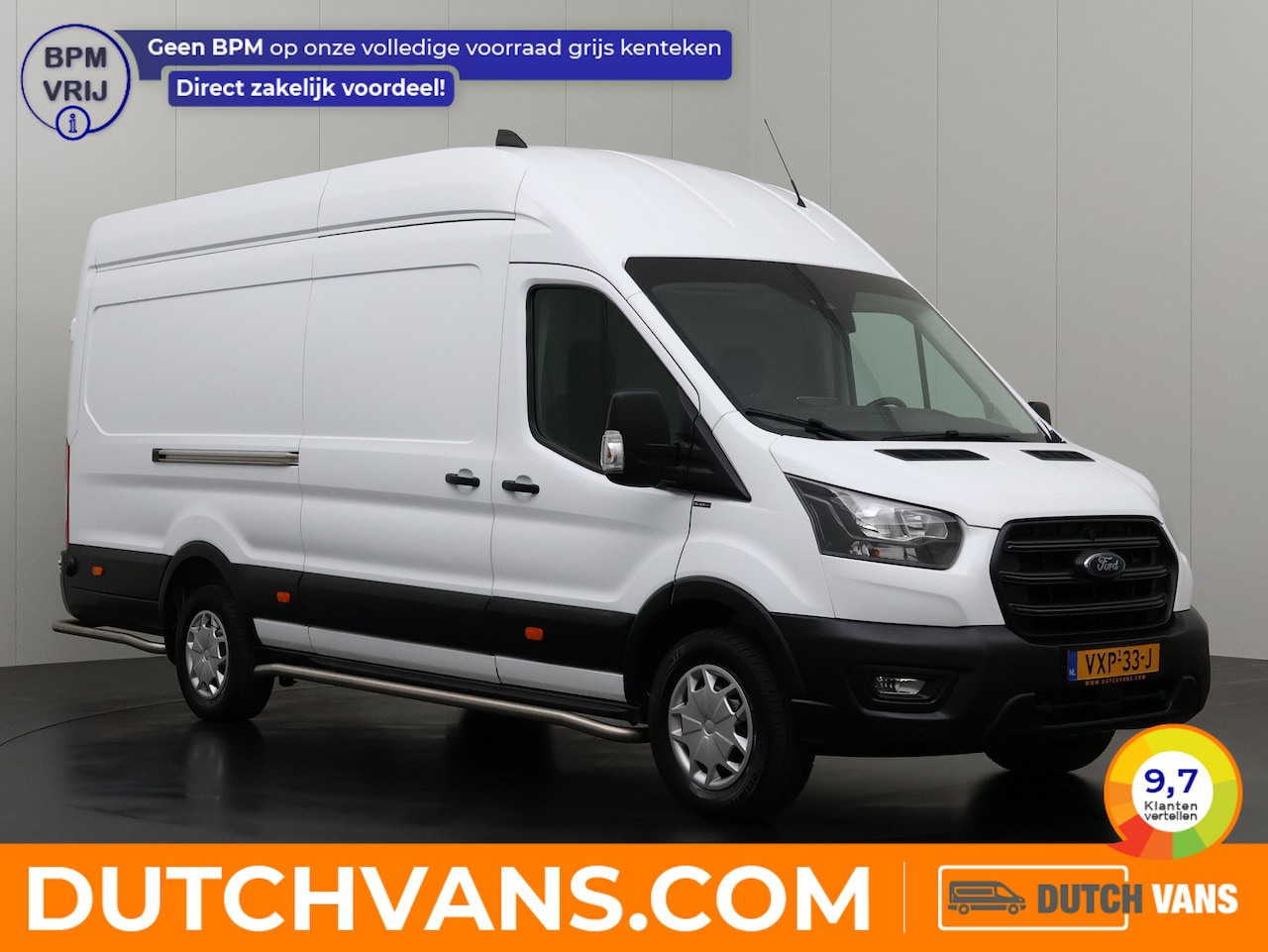 Ford Transit - 2.0TDCI L4H3 Jumbo RWD | Navigatie | Camera | Airco | Cruise - AutoWereld.nl